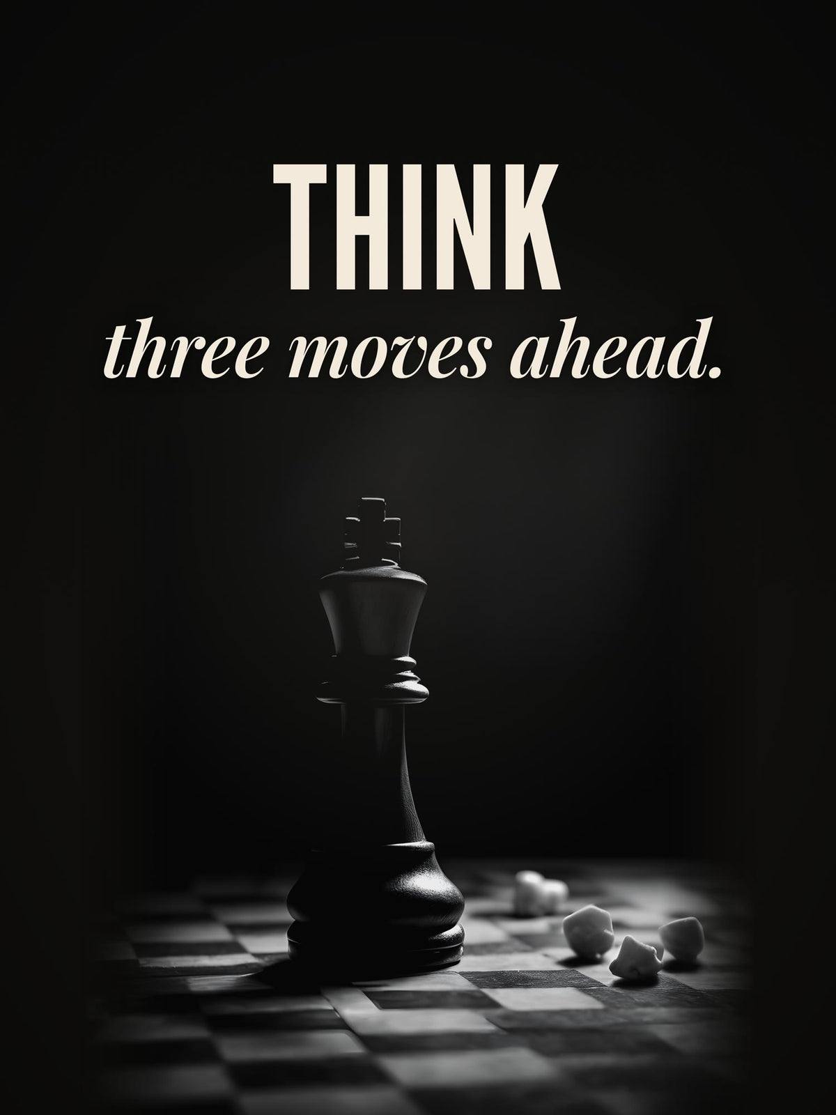 Think Three Moves Ahead — Chess