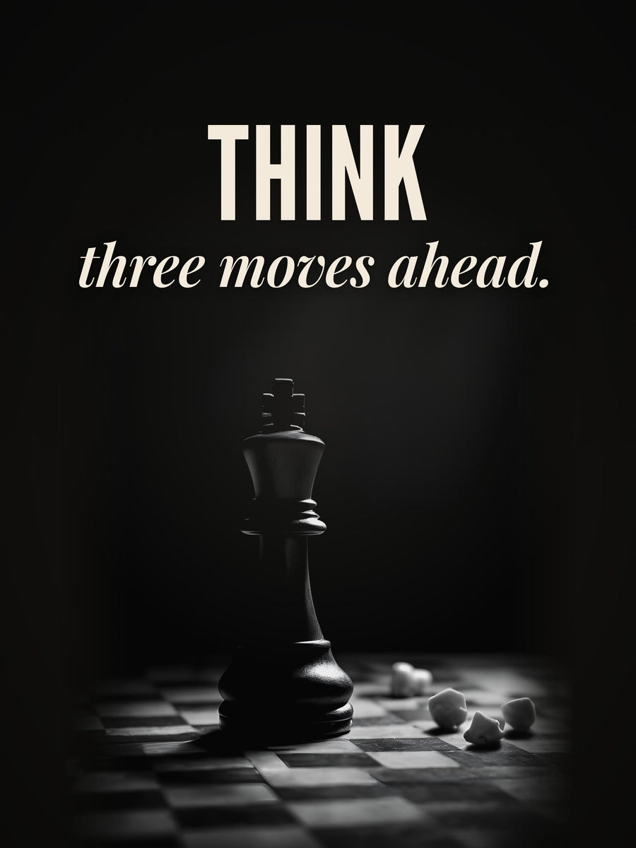 Think Three Moves Ahead — Chess