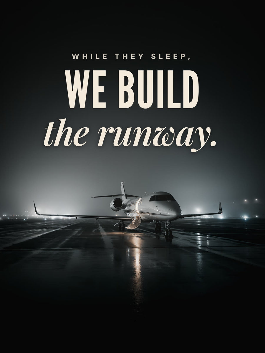 We Build The Runway — Private Jet