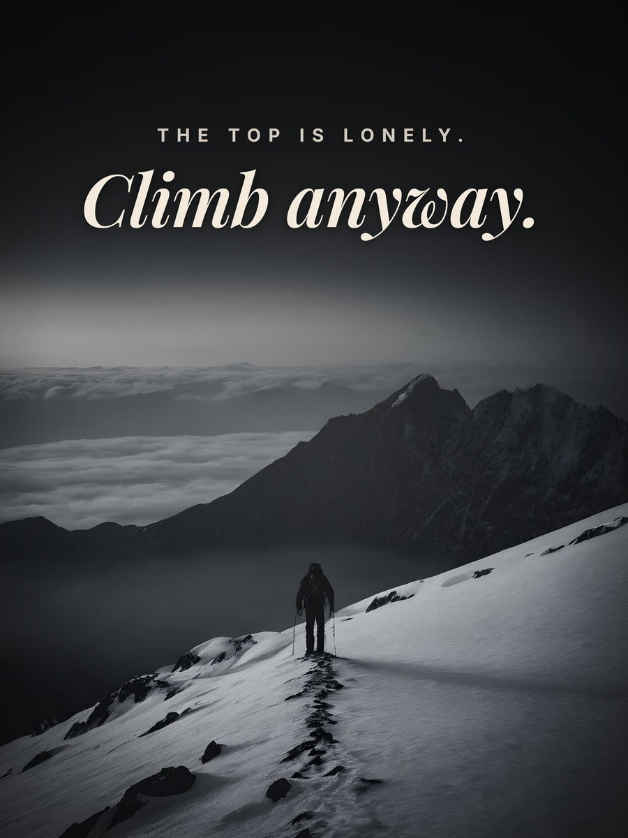 Climb Anyway — Mountain